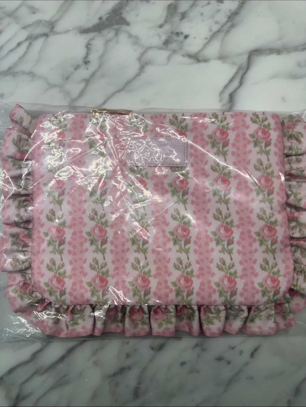 LoveShackFancy x Target Bundle Floral Spiral Notebook &  Ruffled Pouch NEW - Picture 7 of 9
